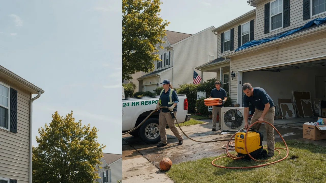 Emergency Water Damage Restoration in Pottersdale, PA near me